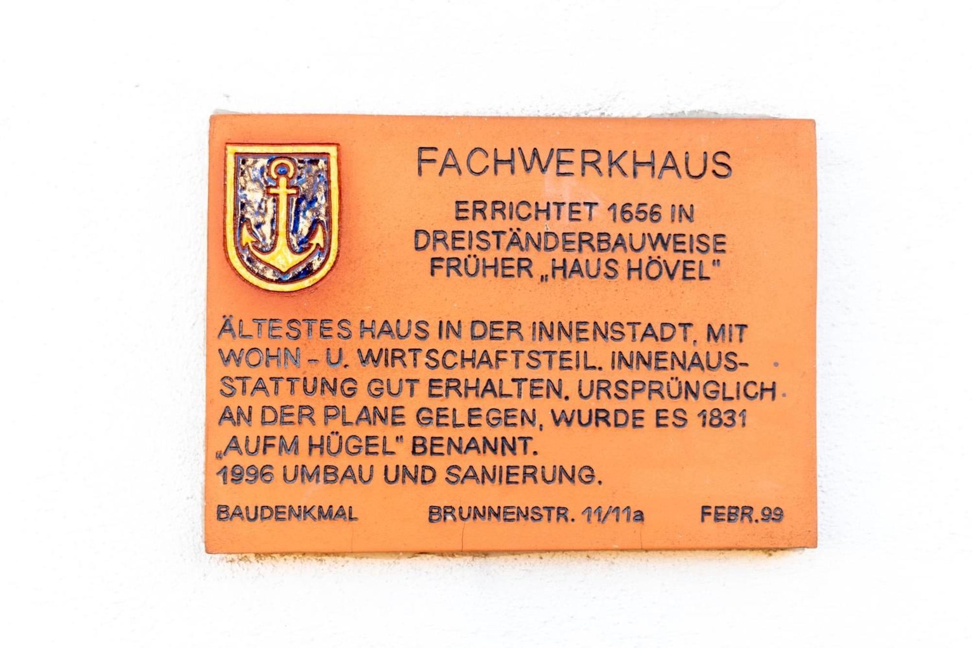 Denkmalgeschuetztes Fachwerkhaus Im Zentrum Mit Garage Ibbenbüren Zewnętrze zdjęcie